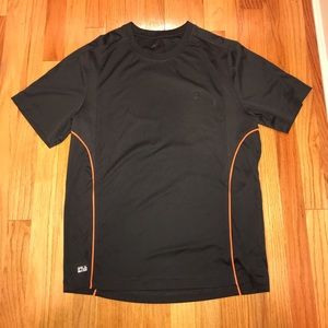 Men’s Gray FILA workout shirt